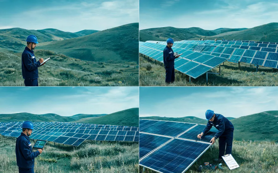 Solar PV project lifecycle review